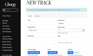 Illustration: Upload audio