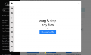 Illustration: Upload audio