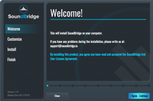 SoundBridge Install